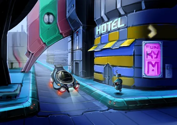 Concept art de Romain Folio